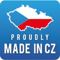 PROUDLY MADE IN CZ