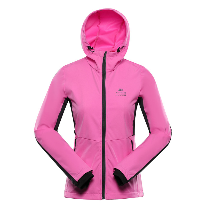 DÁMSKÁ SOFTSHELLOVÁ BUNDA S ÚPRAVOU DWR KERAKA