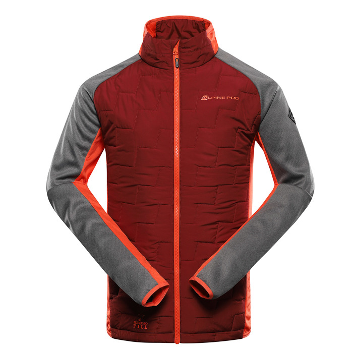 PÁNSKÁ MIKINA S MERINO VÝPLNÍ JORW