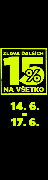 ZĽava 15 % NA VŠETKO / 1